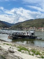 Wachau - přívoz na řece Dunaj