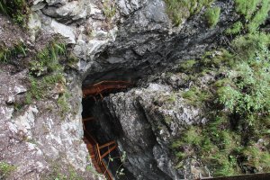 Soutěska Alpy Vorderkaserklamm