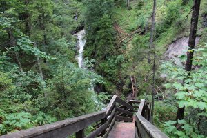Soutěska Alpy Vorderkaserklamm