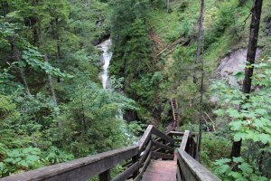 Soutěska Alpy Vorderkaserklamm