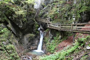 Skalní soutěska Dr. Vogelgesang – Klamm