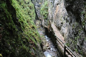 Skalní soutěska Dr. Vogelgesang – Klamm